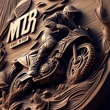 3D model MUD FIM Motocross World Championship game (STL)